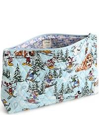 Vera Bradley x Disney Premium Cotton Ski Weekend Large Pouch