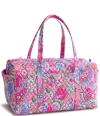 Vera Bradley x Disney Princesses Aurora Pink Fairies Large Original Duffel Bag