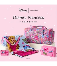 Vera Bradley x Disney Princesses Aurora Pink Fairies Large Original Duffel Bag