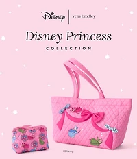 Vera Bradley x Disney Princesses Aurora Pink Swirl Fairies Small Pouch