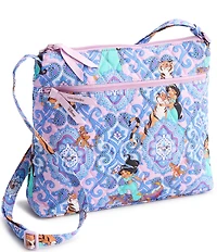 Vera Bradley x Disney Princesses Jasmine Intricate Medallion Original Zip Hipster Crossbody Bag