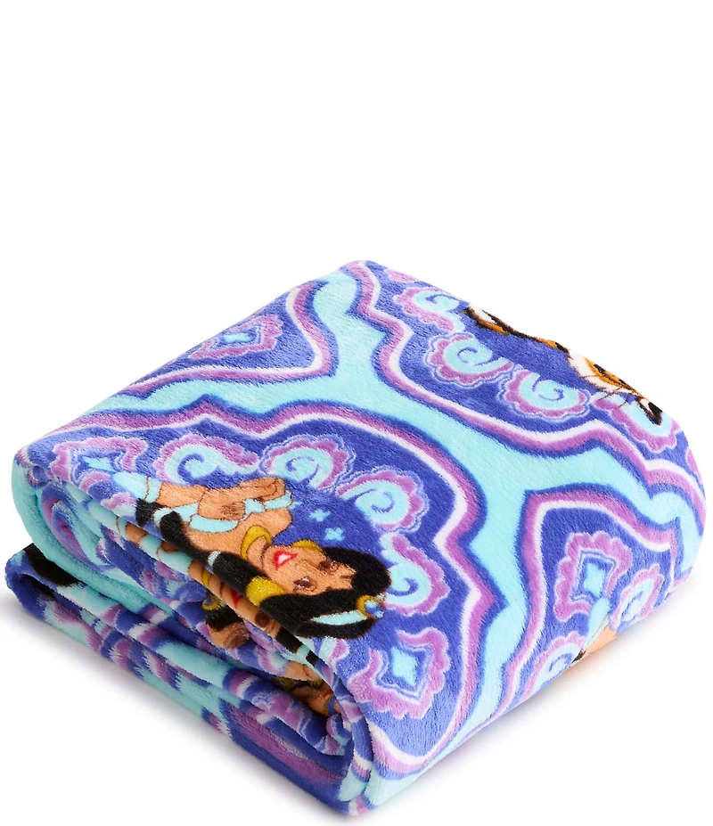 Vera Bradley x Disney Princesses Jasmine Medallion Plush Throw Blanket