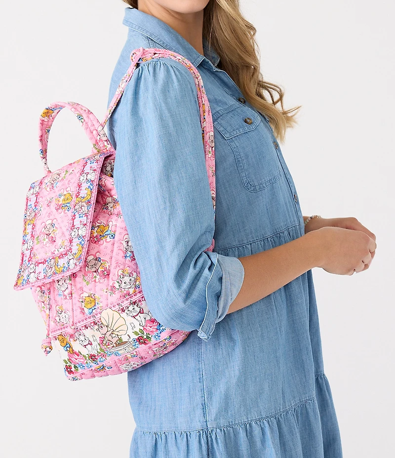 Vera Bradley x Disney The Aristocats Original Drawstring Backpack