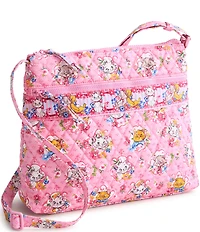 Vera Bradley x Disney The Aristocats Premium Cotton Original Zip Hipster Crossbody Bag