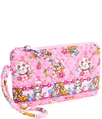 Vera Bradley x Disney The Aristocats Premium Cotton Zip Wristlet