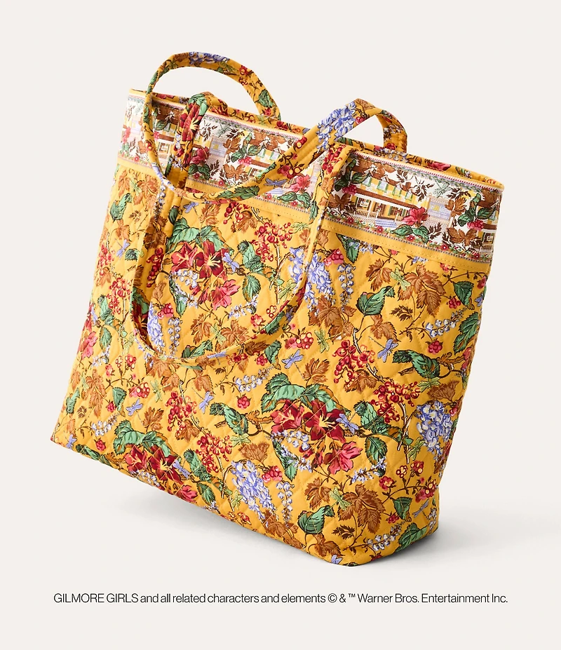 Vera Bradley x Gilmore Girls Original Zip Tote Bag