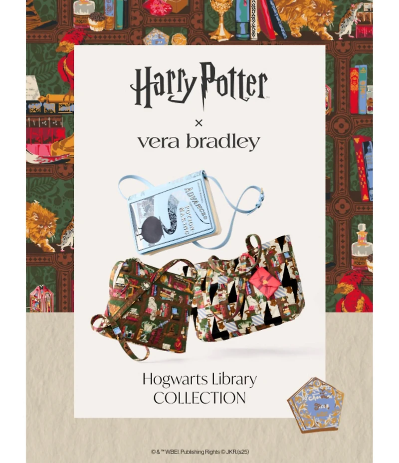 Vera Bradley x Harry Potter Hathaway Tote Bag
