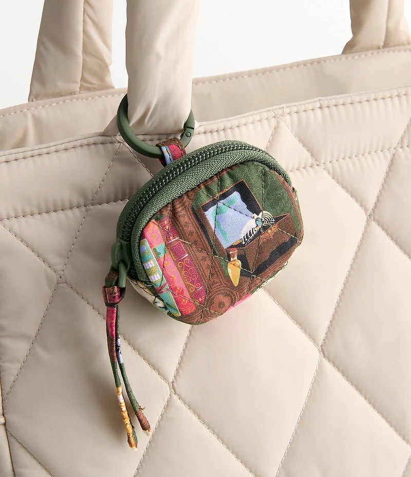 Vera Bradley x Harry Potter Hogwarts Library Bag Charm