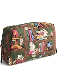 Vera Bradley x Harry Potter Hogwarts Library Medium Cosmetic Case