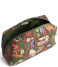 Vera Bradley x Harry Potter Hogwarts Library Medium Cosmetic Case