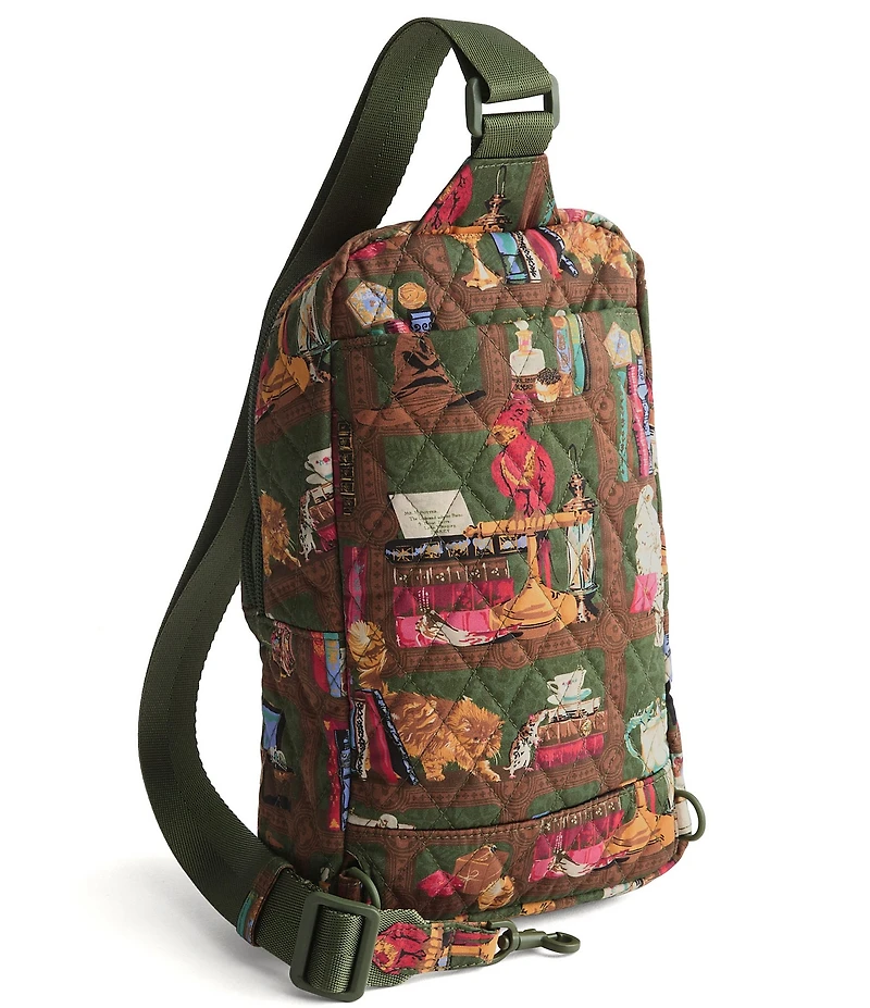 Vera Bradley x Harry Potter Lorman Hogwarts Library Sling Bag