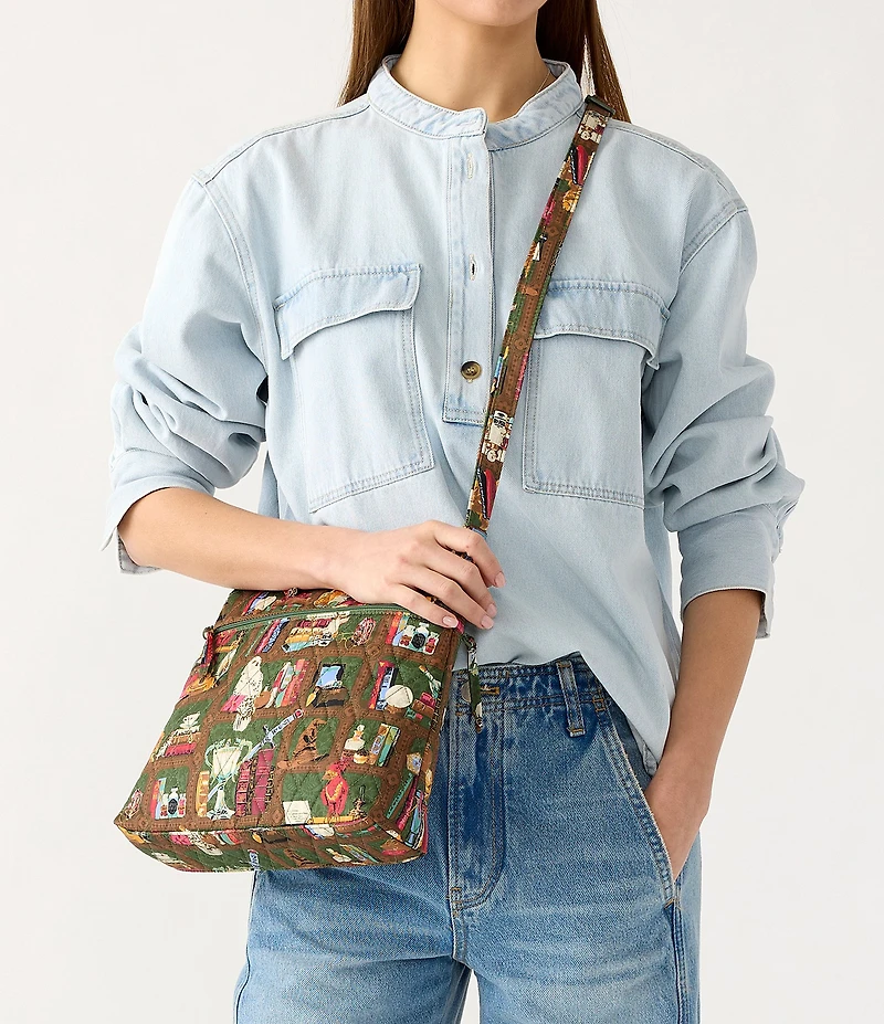 Vera Bradley x Harry Potter Original Zip Hipster Crossbody Bag