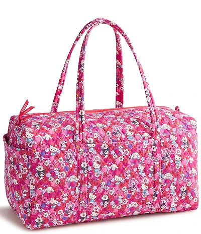 Vera Bradley x Hello Kitty Floral Large Original Duffel Bag