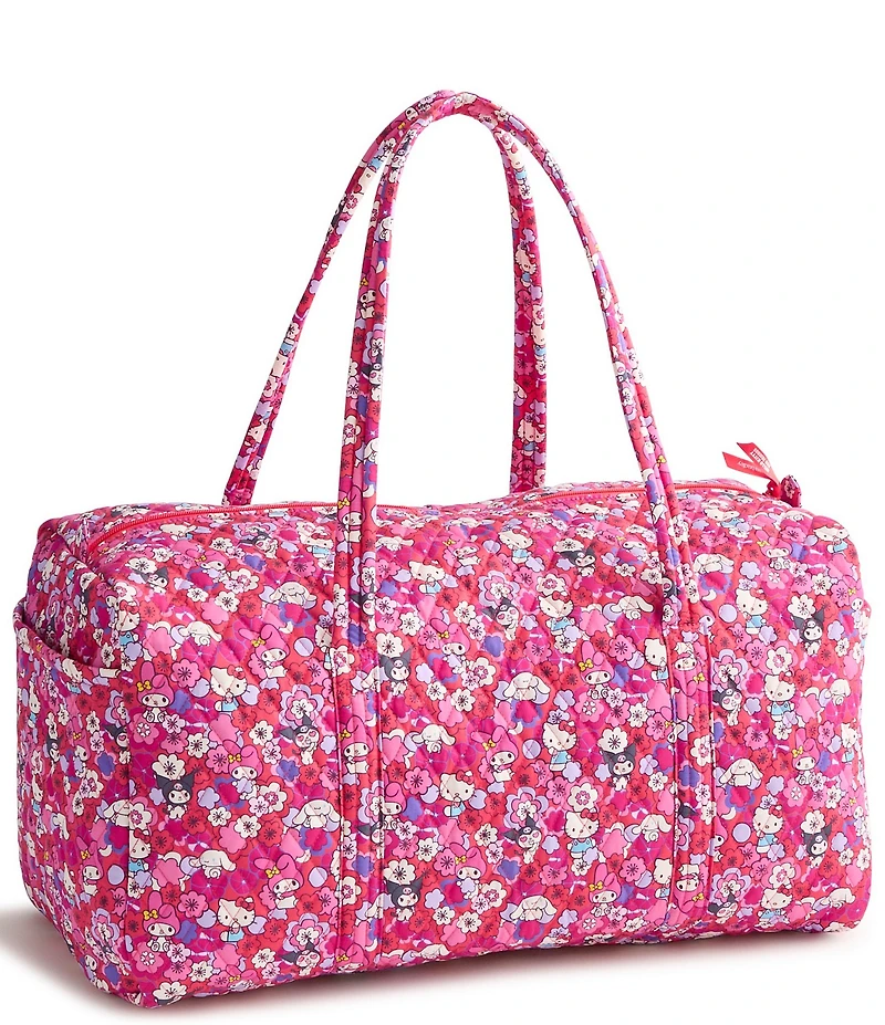 Vera Bradley x Hello Kitty Floral Large Original Duffel Bag