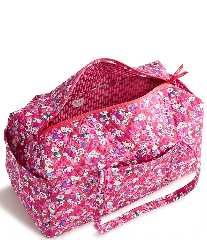 Vera Bradley x Hello Kitty Floral Large Original Duffel Bag