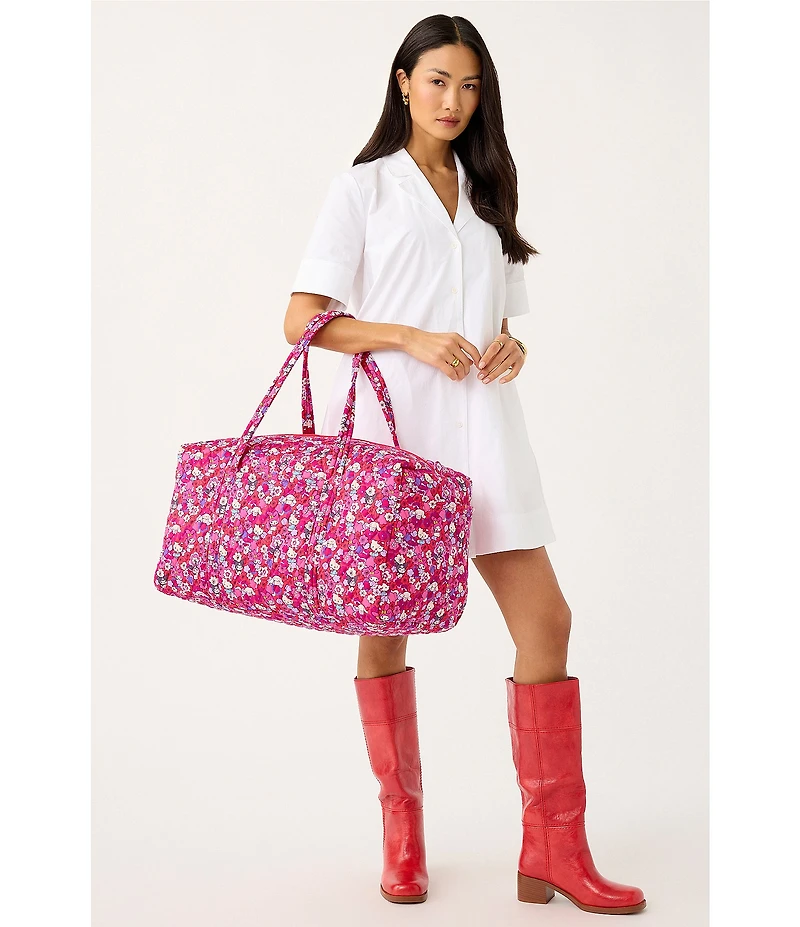 Vera Bradley x Hello Kitty Floral Large Original Duffel Bag