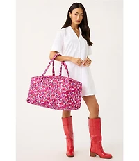 Vera Bradley x Hello Kitty Floral Large Original Duffel Bag