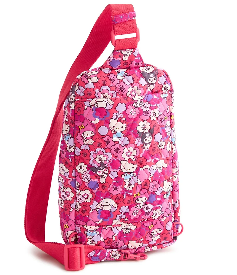 Vera Bradley x Hello Kitty Floral Lorman Sling Bag