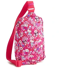 Vera Bradley x Hello Kitty Floral Lorman Sling Bag