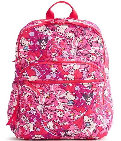 Vera Bradley x Hello Kitty Hello Hydrangeas Large Bancroft Backpack