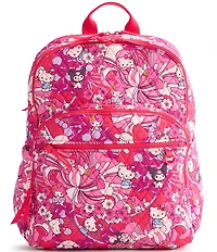 Vera Bradley x Hello Kitty Hello Hydrangeas Large Bancroft Backpack