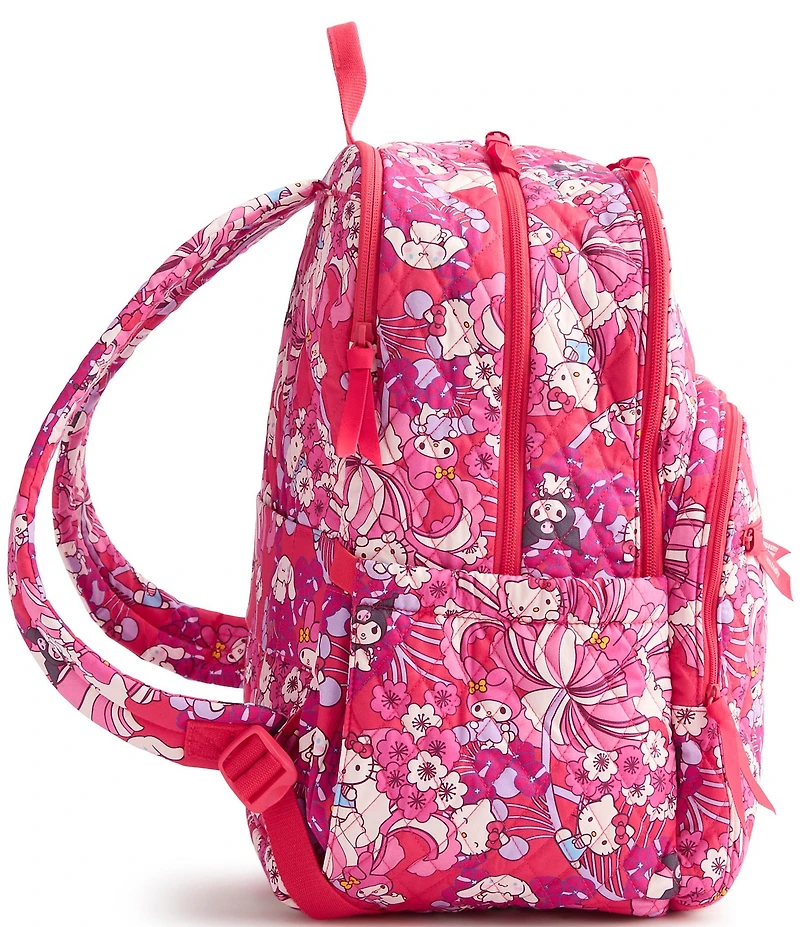Vera Bradley x Hello Kitty Hello Hydrangeas Large Bancroft Backpack