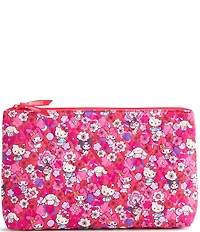 Vera Bradley x Hello Kitty Hello Hydrangeas Large Pouch