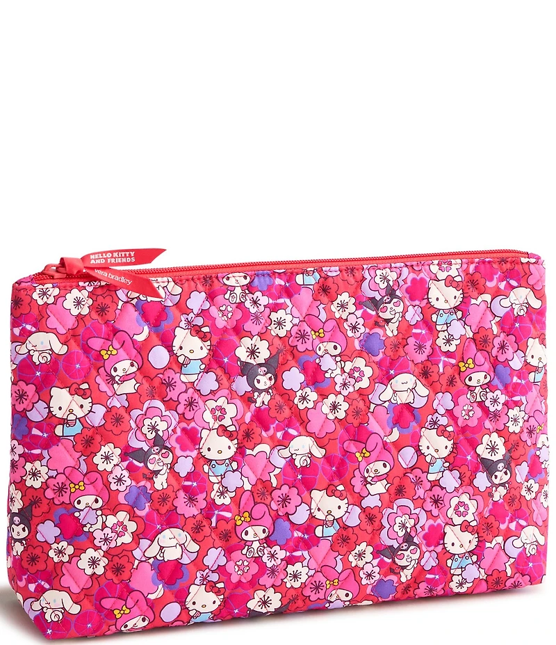 Vera Bradley x Hello Kitty Hello Hydrangeas Large Pouch