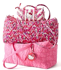 Vera Bradley x Hello Kitty Patchwork Floral Original 100 Handbag