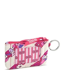 Vera Bradley x Hello Kitty Patchwork Floral Zip ID Case