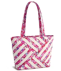 Vera Bradley x Hello Kitty Patchwork Small Original Vera Floral Tote Bag