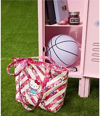 Vera Bradley x Hello Kitty Patchwork Small Original Vera Floral Tote Bag