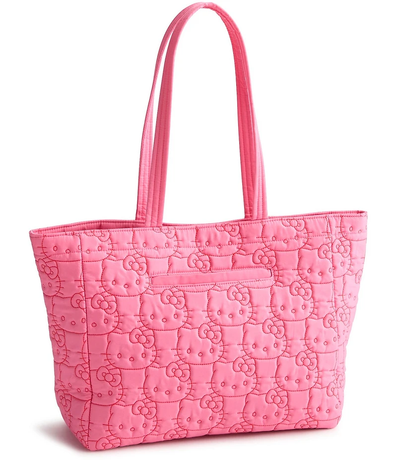Vera Bradley x Hello Kitty Pink Featherweight Nylon Hathaway Tote Bag