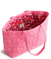 Vera Bradley x Hello Kitty Pink Featherweight Nylon Hathaway Tote Bag
