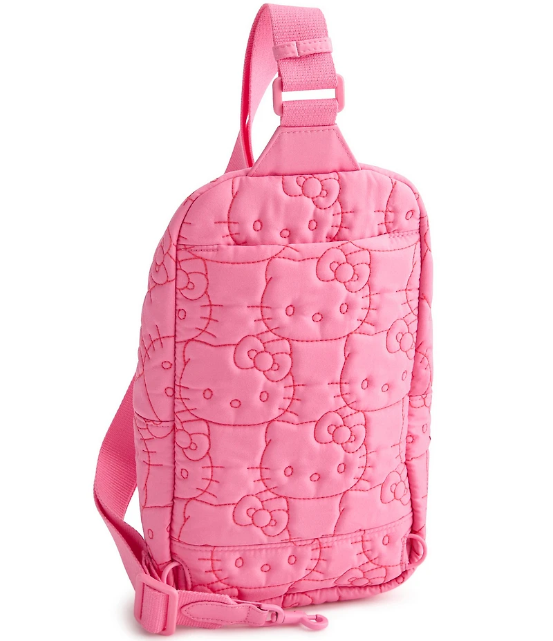 Vera Bradley x Hello Kitty Pink Featherweight Nylon Lorman Sling Backpack Bag