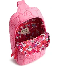 Vera Bradley x Hello Kitty Pink Featherweight Nylon Lorman Sling Backpack Bag
