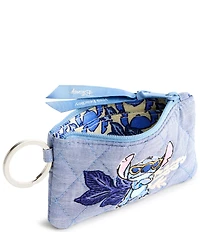 Vera Bradley x Lilo & Stitch Leafy Blooms Chambray Zip ID Case