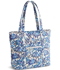 Vera Bradley x Lilo & Stitch Leafy Blooms Original Premium Cotton Zip Tote Bag