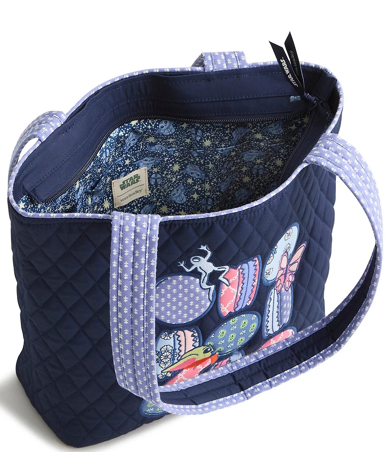 Vera Bradley x Mandalorian Grogu Macarons Small Original Vera Tote Bag