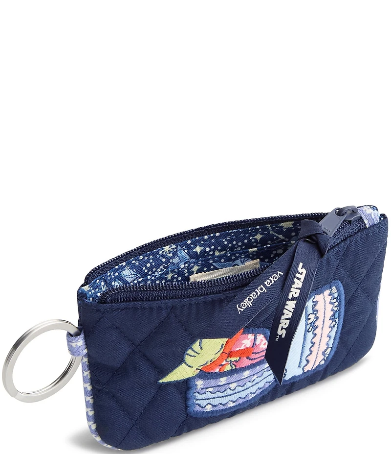 Vera Bradley x Mandalorian Grogu Macarons Zip ID Case
