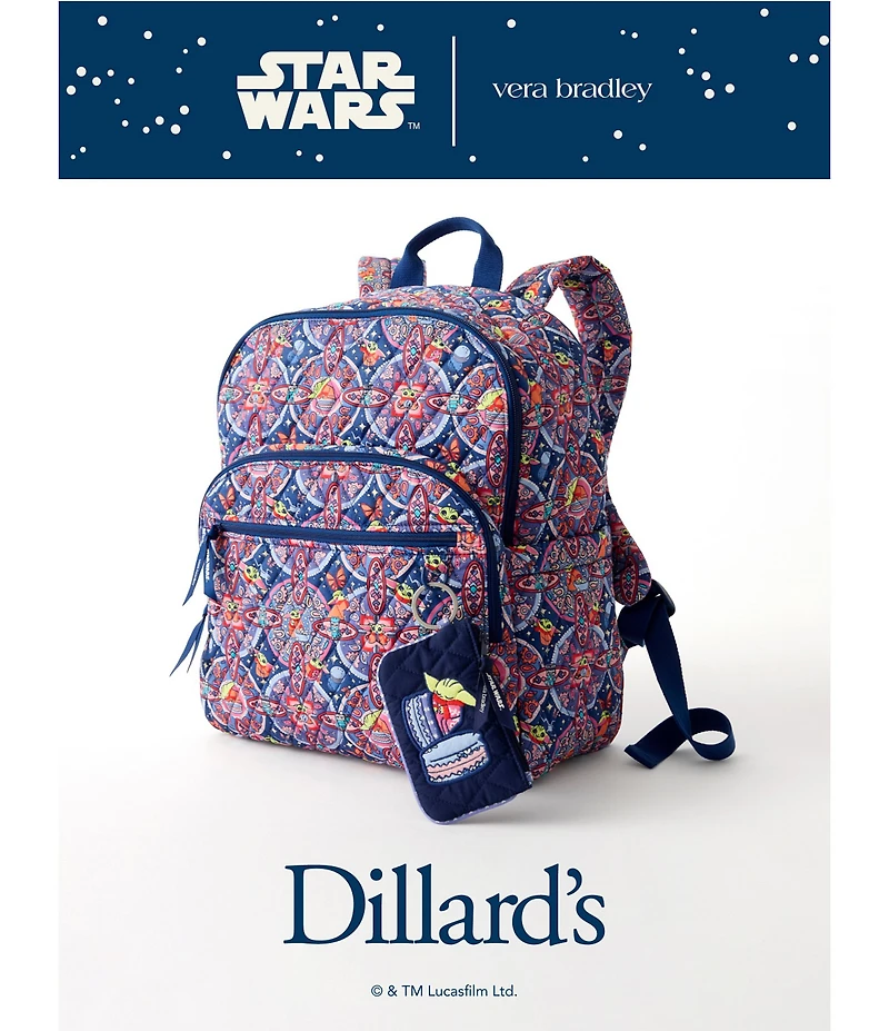 Vera Bradley x Mandalorian Grogu Macarons Zip ID Case
