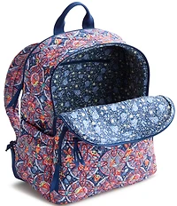 Vera Bradley x Mandalorian Grogu Medallion Bancroft Premium Cotton Backpack