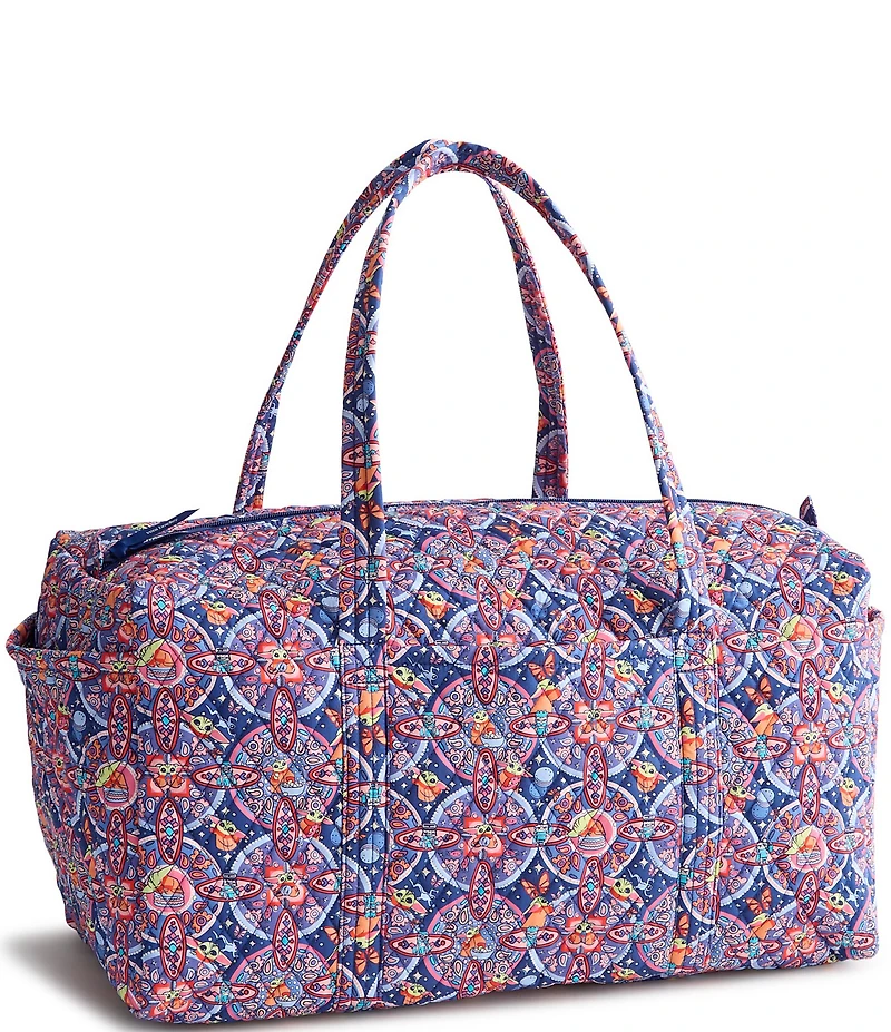 Vera Bradley x Mandalorian Grogu Medallion Large Original Duffle Bag