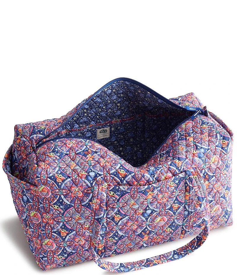 Vera Bradley x Mandalorian Grogu Medallion Large Original Duffle Bag