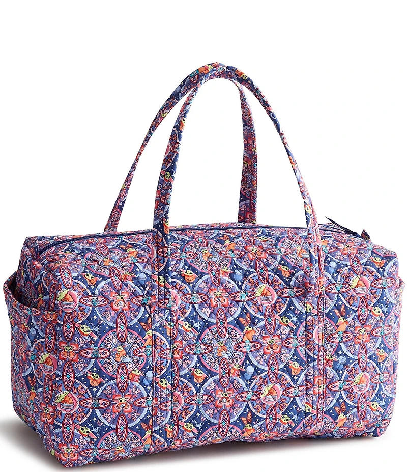 Vera Bradley x Mandalorian Grogu Medallion Large Original Duffle Bag