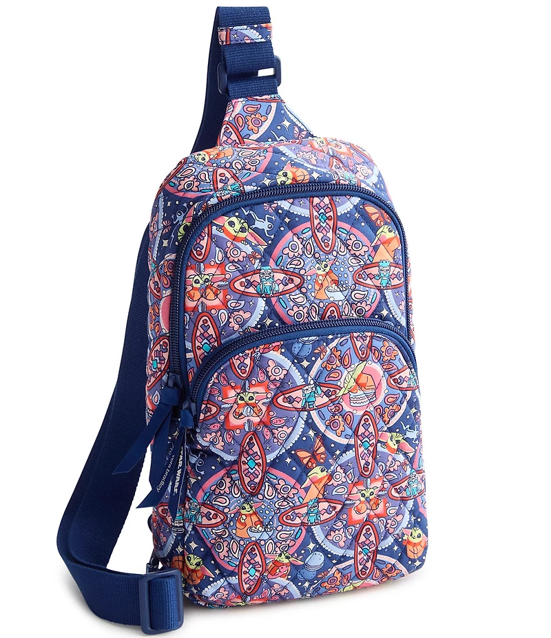 Vera Bradley x Mandalorian Grogu Medallion Lorman Sling Crossbody Bag