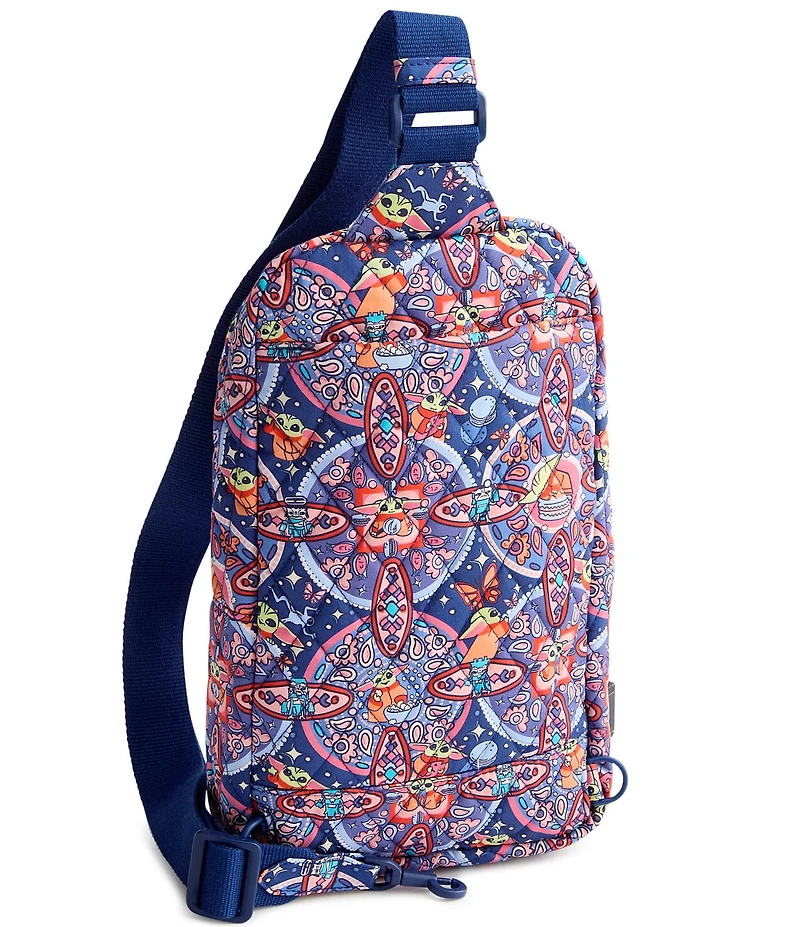 Vera Bradley x Mandalorian Grogu Medallion Lorman Sling Crossbody Bag