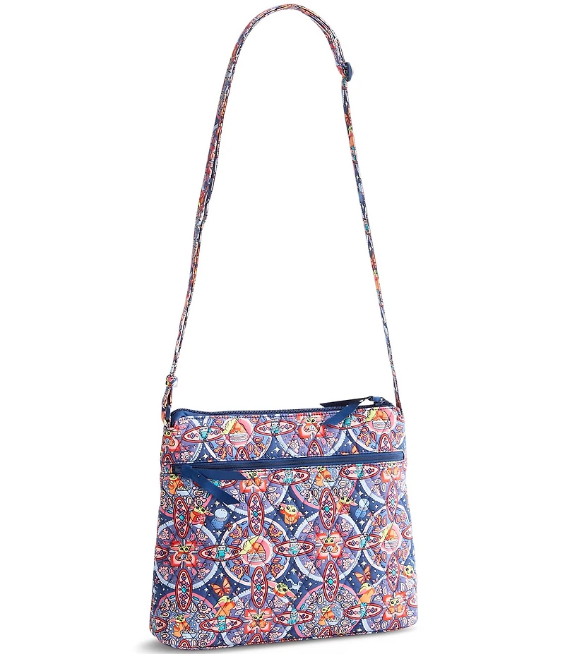 Vera Bradley x Mandalorian Grogu Medallion Original Zip Hipster Crossbody Bag