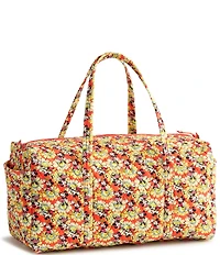 Vera Bradley x Mickey & Minnie Petal Multi Collection Large Original Duffel Bag