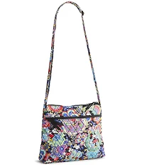 Vera Bradley x Mickey & Minnie Petal Multi Collection Original Zip Hipster Crossbody